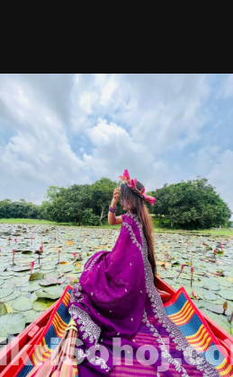 Jorget embroidery work sharee blaug piece soho